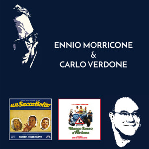 Copertina album ENNIO MORRICONE & CARLO VERDONE